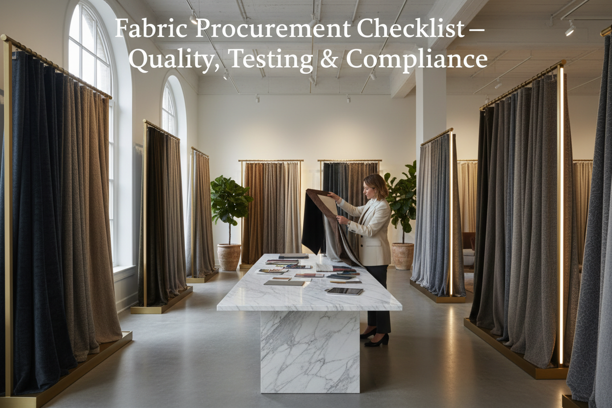 Before You Place a Bulk Fabric Order: A Practical Checklist for Buyers