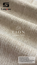 LION Chenille Fabric Woven Jacquard Fabric – 340gsm, 56" Wide, 26 Colors