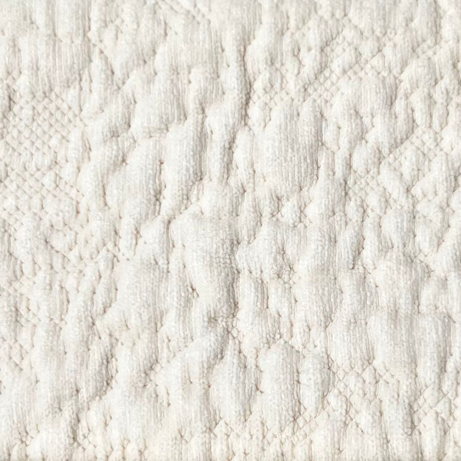 MELBOURNE Circle knitted Jaquard Textured Polyester Upholstery Fabric – 700GSM, 56" Wide, 21 Colors col.02 Langsum Fabric