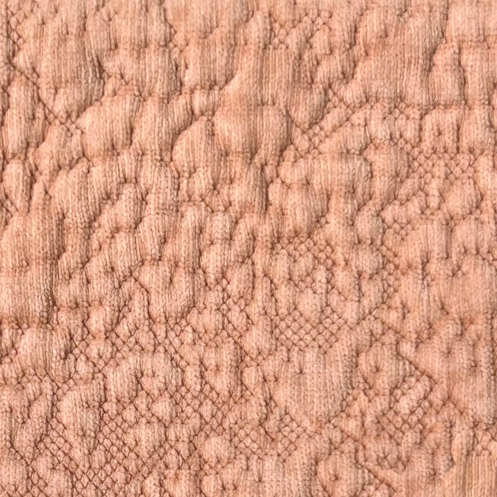 MELBOURNE Circle knitted Jaquard Textured Polyester Upholstery Fabric – 700GSM, 56" Wide, 21 Colors col.05 Langsum Fabric