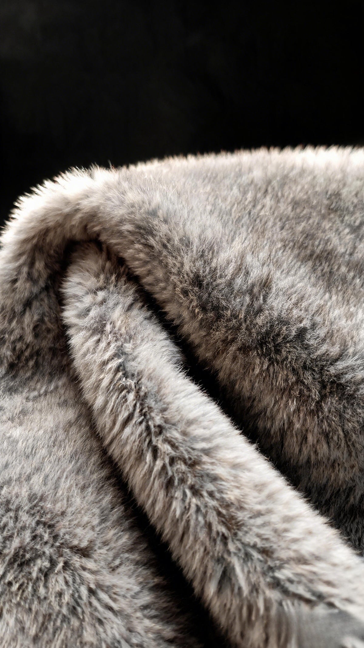 MINK Furry-Texture Upholstery Fabric Langsum Fabric