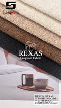 REXAS Loop-Textured Polyester Upholstery Fabric – 300gsm, 56" Wide