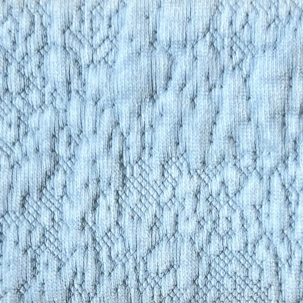 MELBOURNE Circle knitted Jaquard Textured Polyester Upholstery Fabric – 700GSM, 56" Wide, 21 Colors col.15 Langsum Fabric