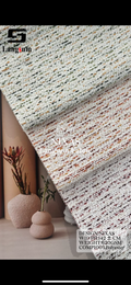 NIXAS Multicolor Textured Polyester Upholstery Fabric – 620gsm, 6 Colors