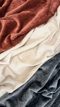 CULLEN Chenille Fabric Woven Jacquard Fabric – 370gsm, 56" Wide, 10 Colors