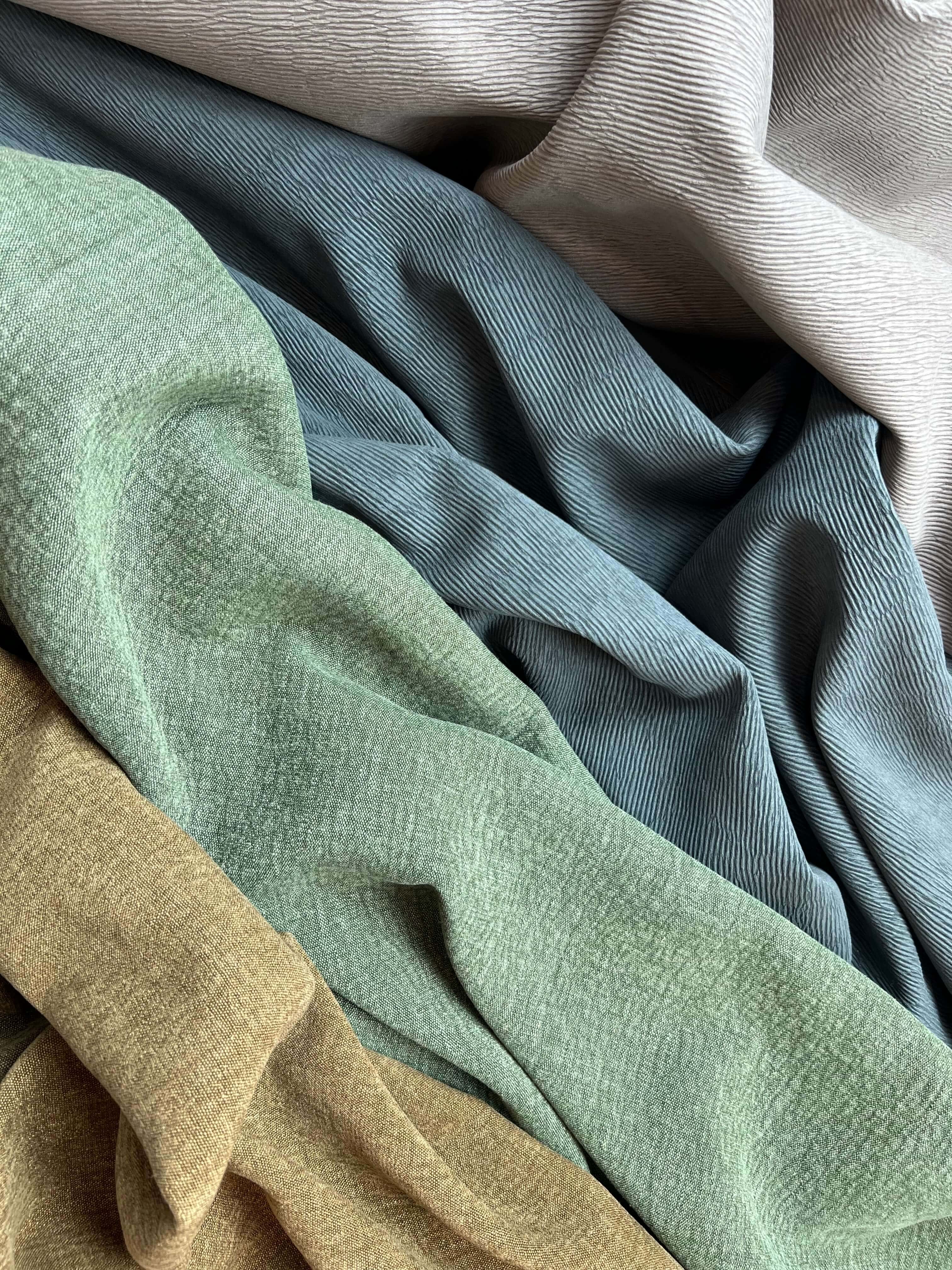 KESWICK Linen looking fabric Polyester Upholstery Fabric – 510gsm, 56" Wide, 18 Colors Langsum Fabric