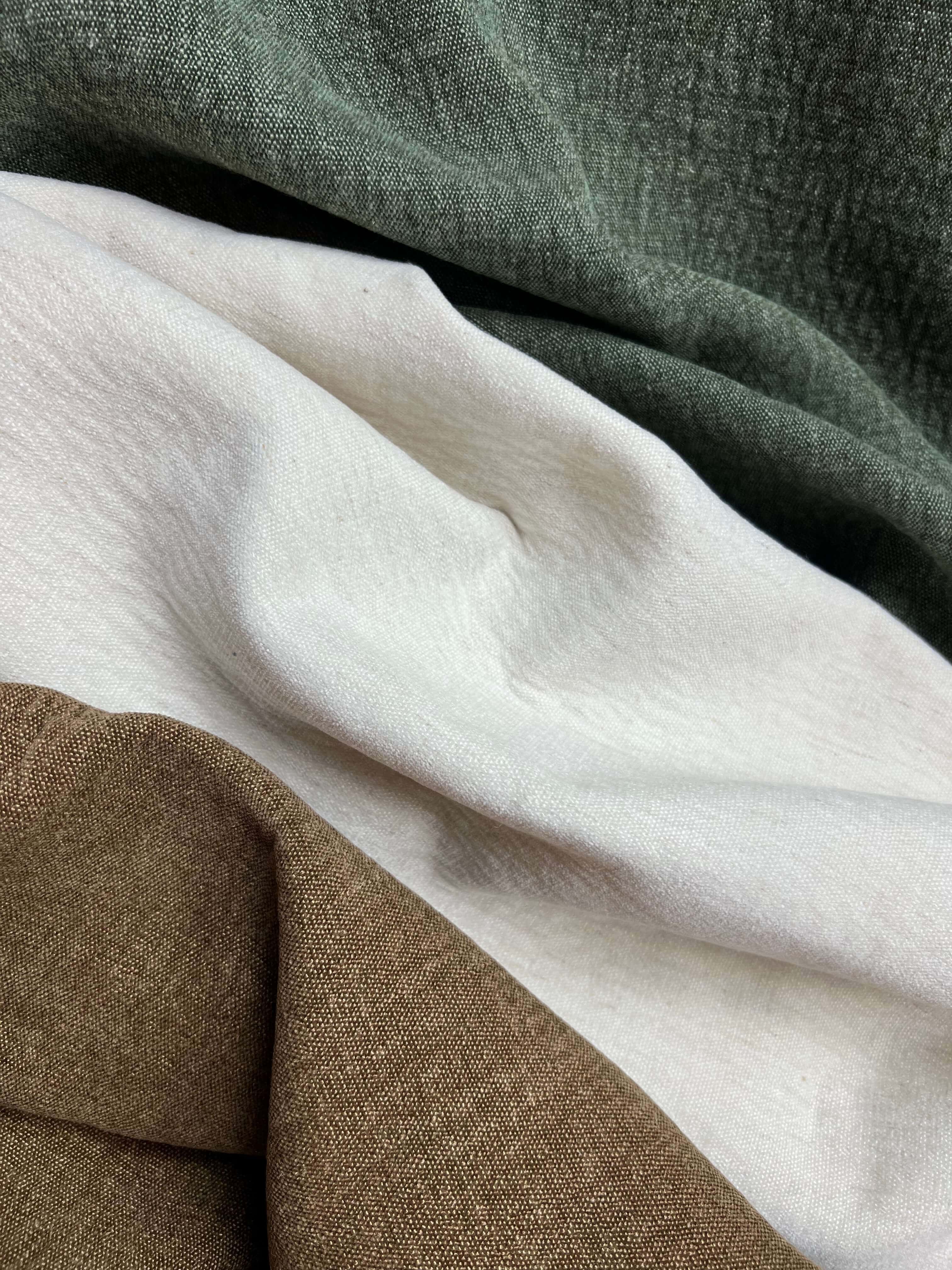 KESWICK Linen looking fabric Polyester Upholstery Fabric – 510gsm, 56" Wide, 18 Colors Langsum Fabric