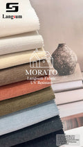 MORATO UV-Resistant Velvet Upholstery Fabric | 445 GSM