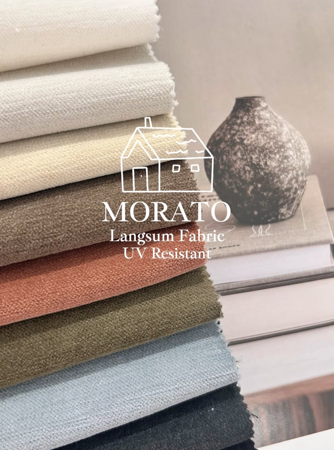 MORATO Velvet Fabric for residential and contract furniture.