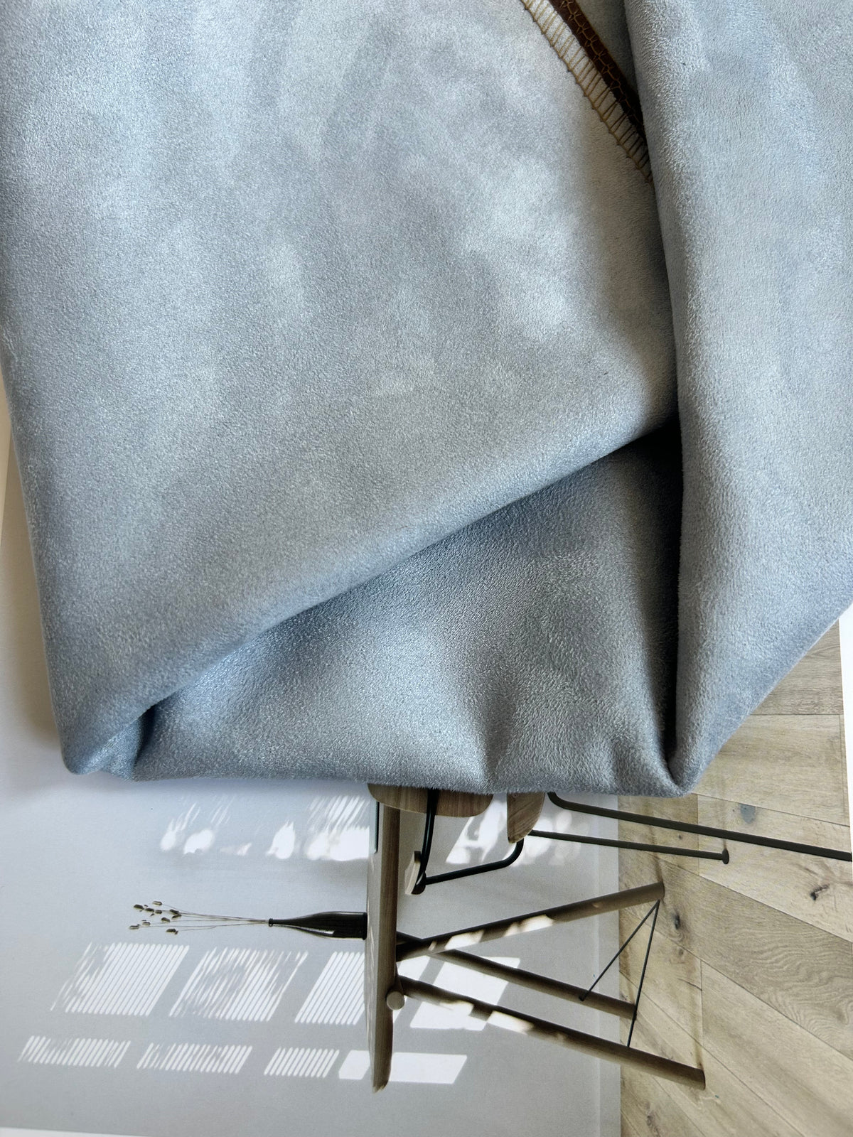 PLAIN SUDED Smooth-Texture Upholstery Fabric Langsum Fabric
