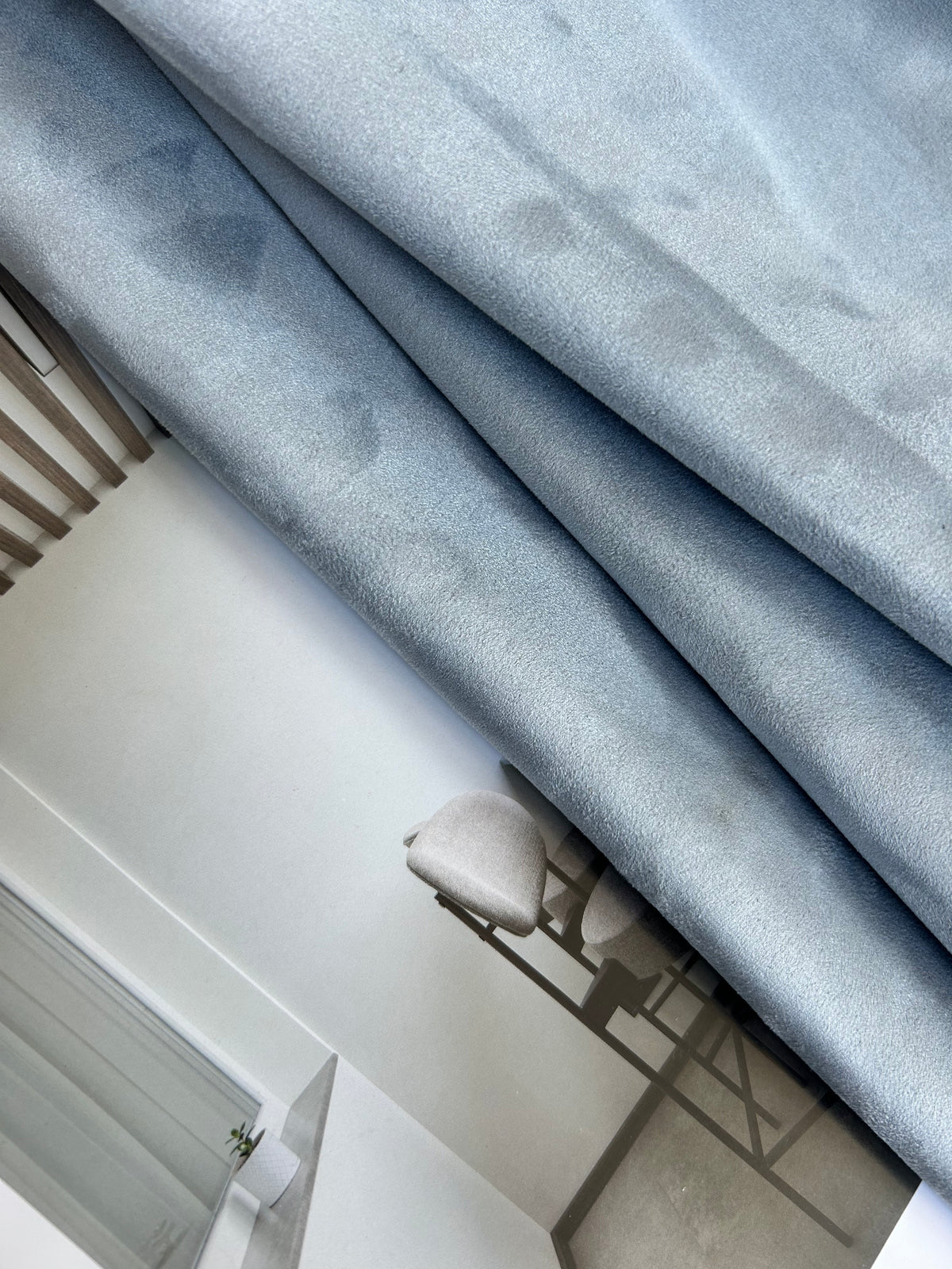 PLAIN SUDED Smooth-Texture Upholstery Fabric Langsum Fabric