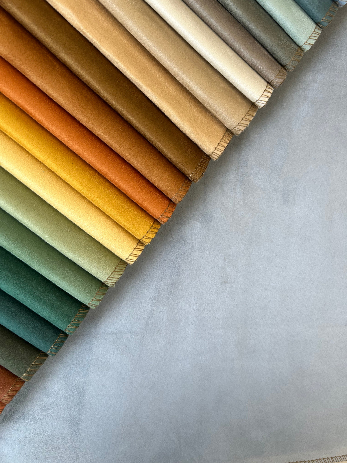 PLAIN SUDED Smooth-Texture Upholstery Fabric Langsum Fabric