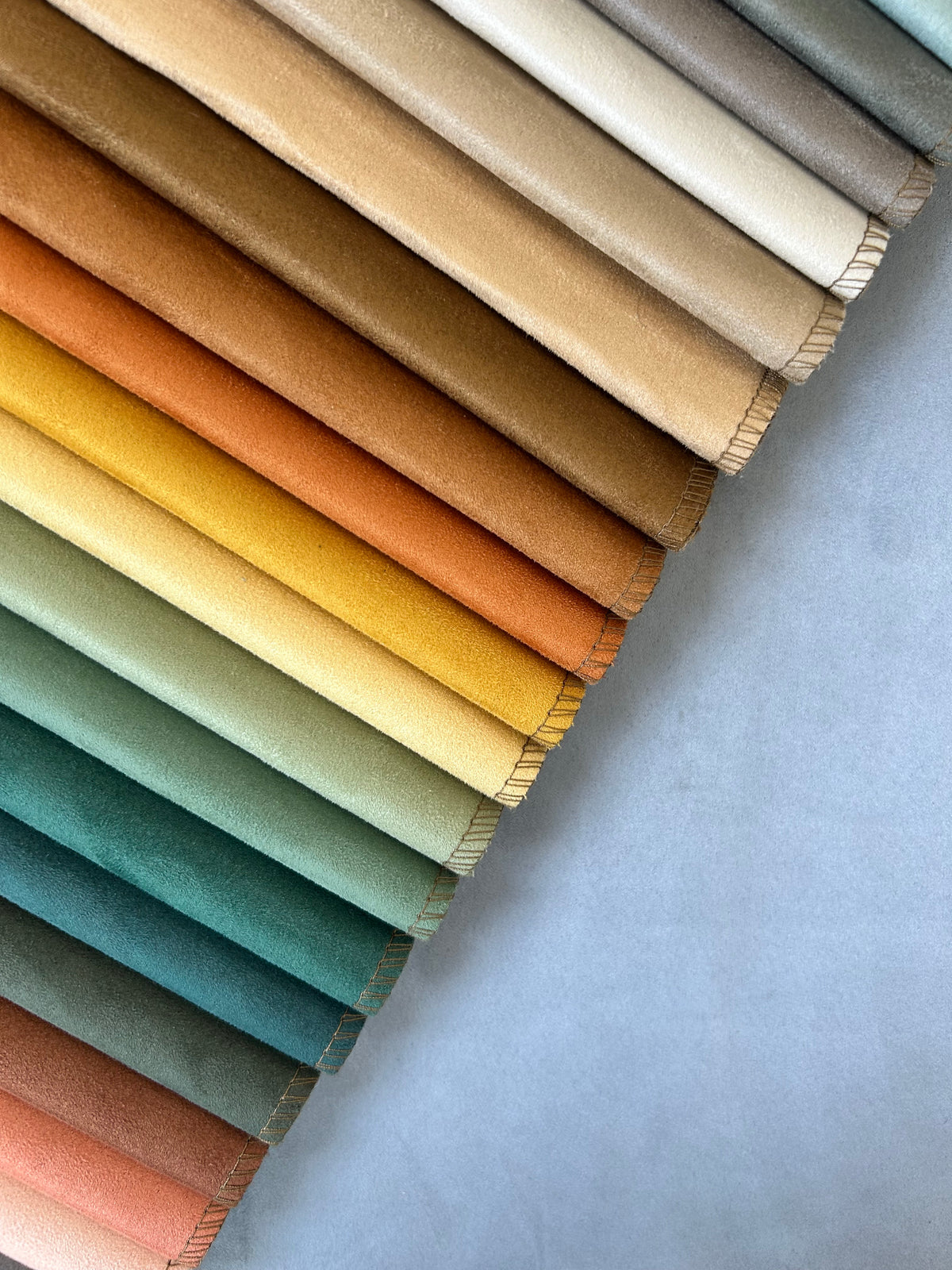 PLAIN SUDED Smooth-Texture Upholstery Fabric Langsum Fabric