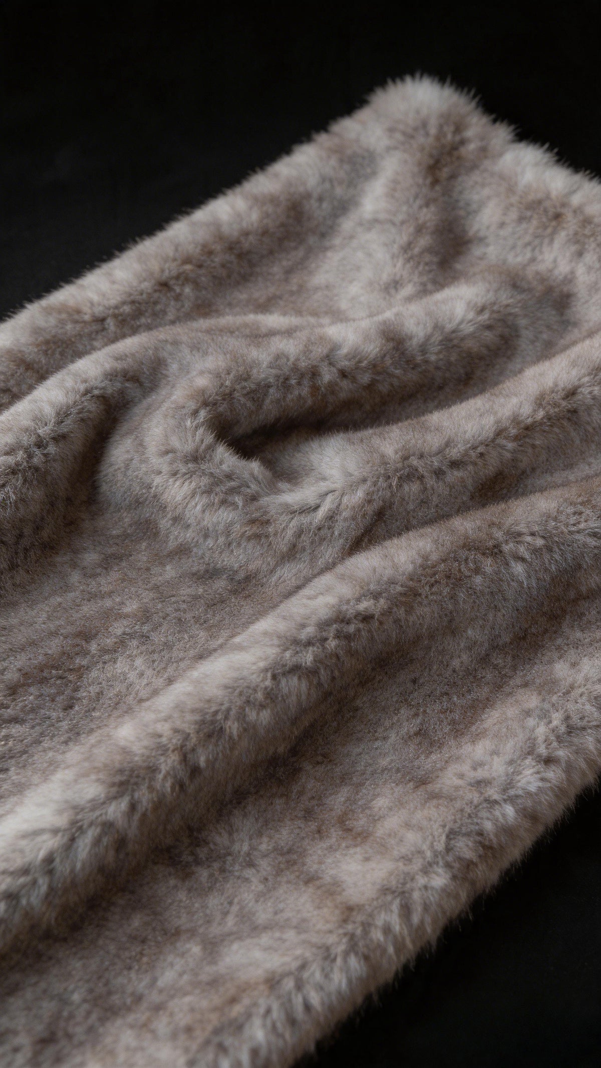 MINK Furry-Texture Upholstery Fabric Langsum Fabric