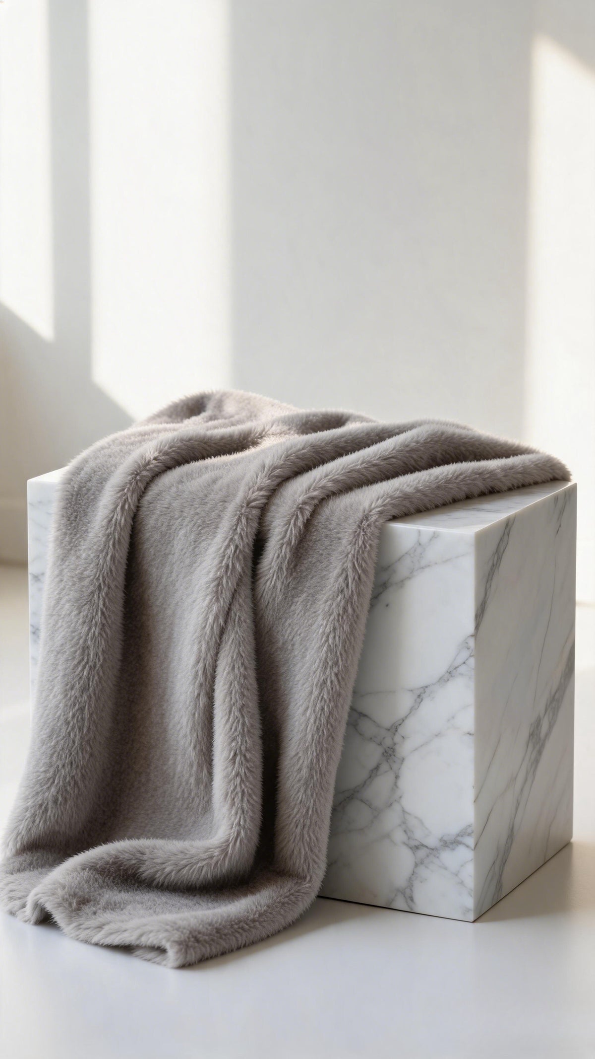 MINK Furry-Texture Upholstery Fabric Langsum Fabric