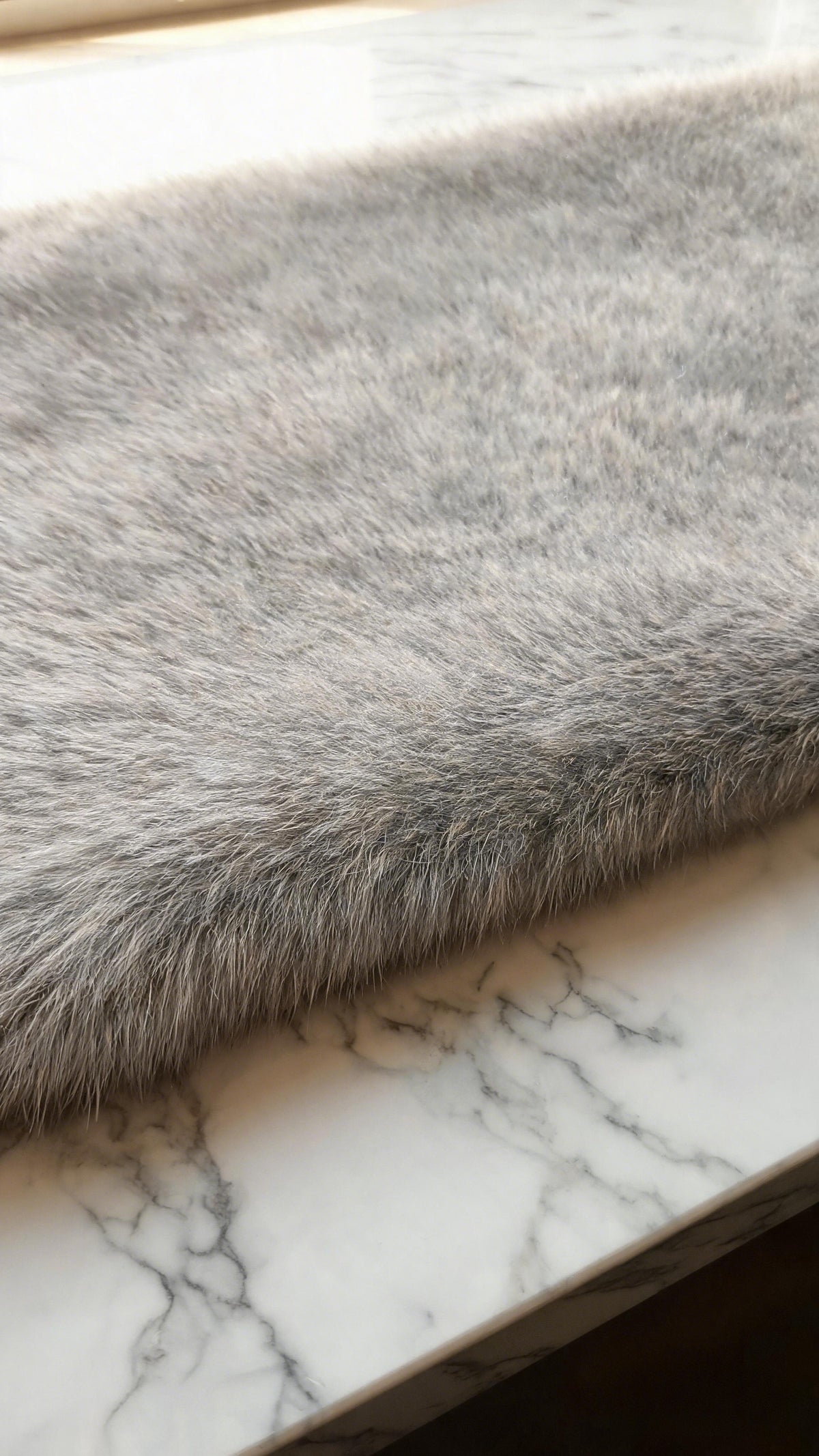 MINK Furry-Texture Upholstery Fabric Langsum Fabric