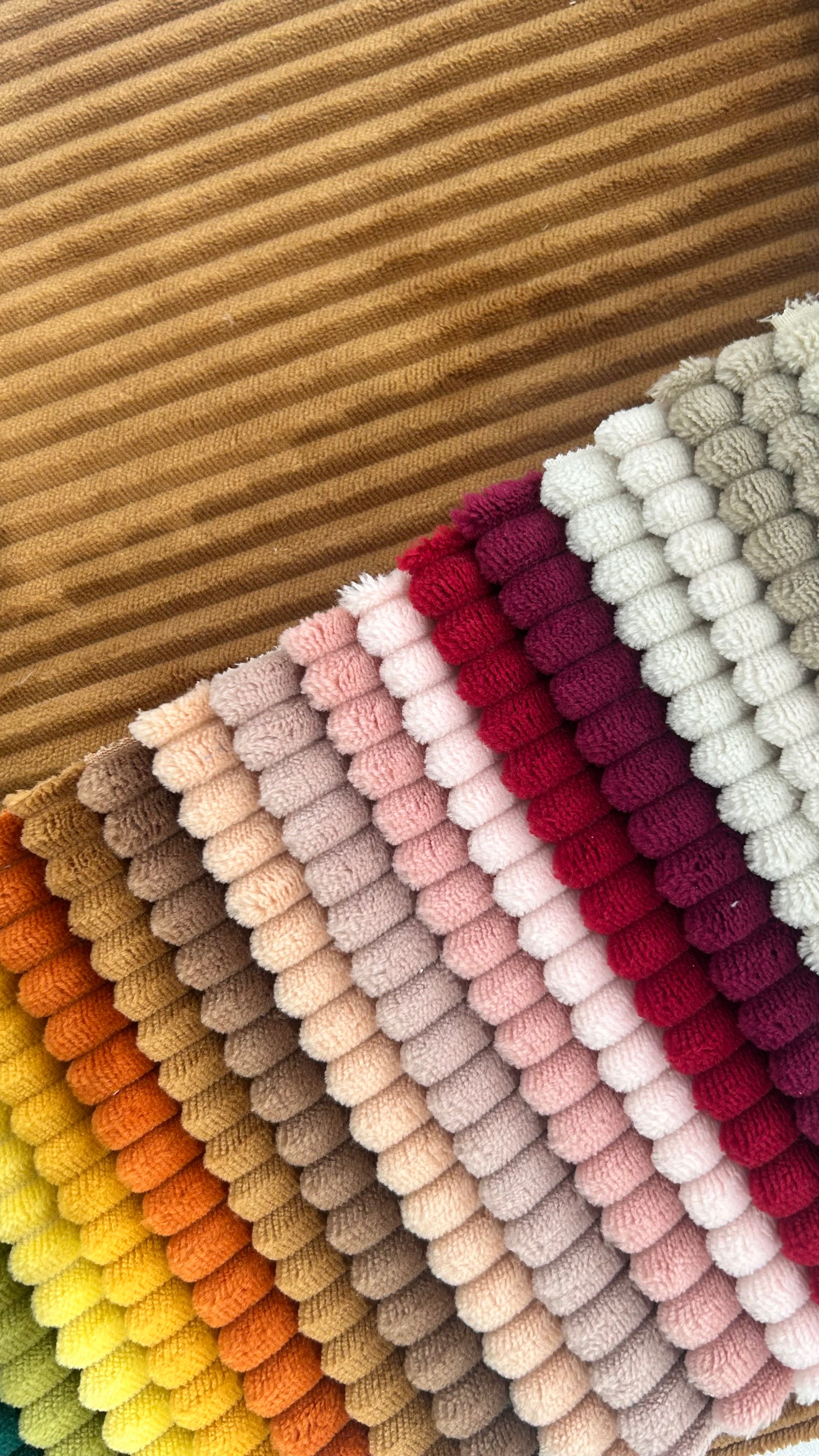 DUBLIN Velvet Fabric Knitted Fabric Jacquard – 280gsm, 56" Wide, 33 Colors Langsum Fabric