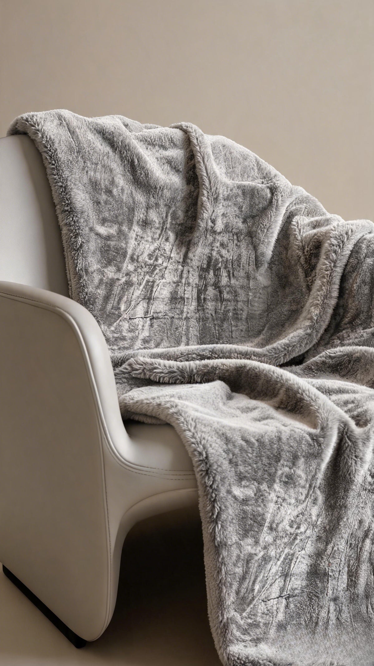 SHADOWN Long-Pile-Look Upholstery Fabric Langsum Fabric