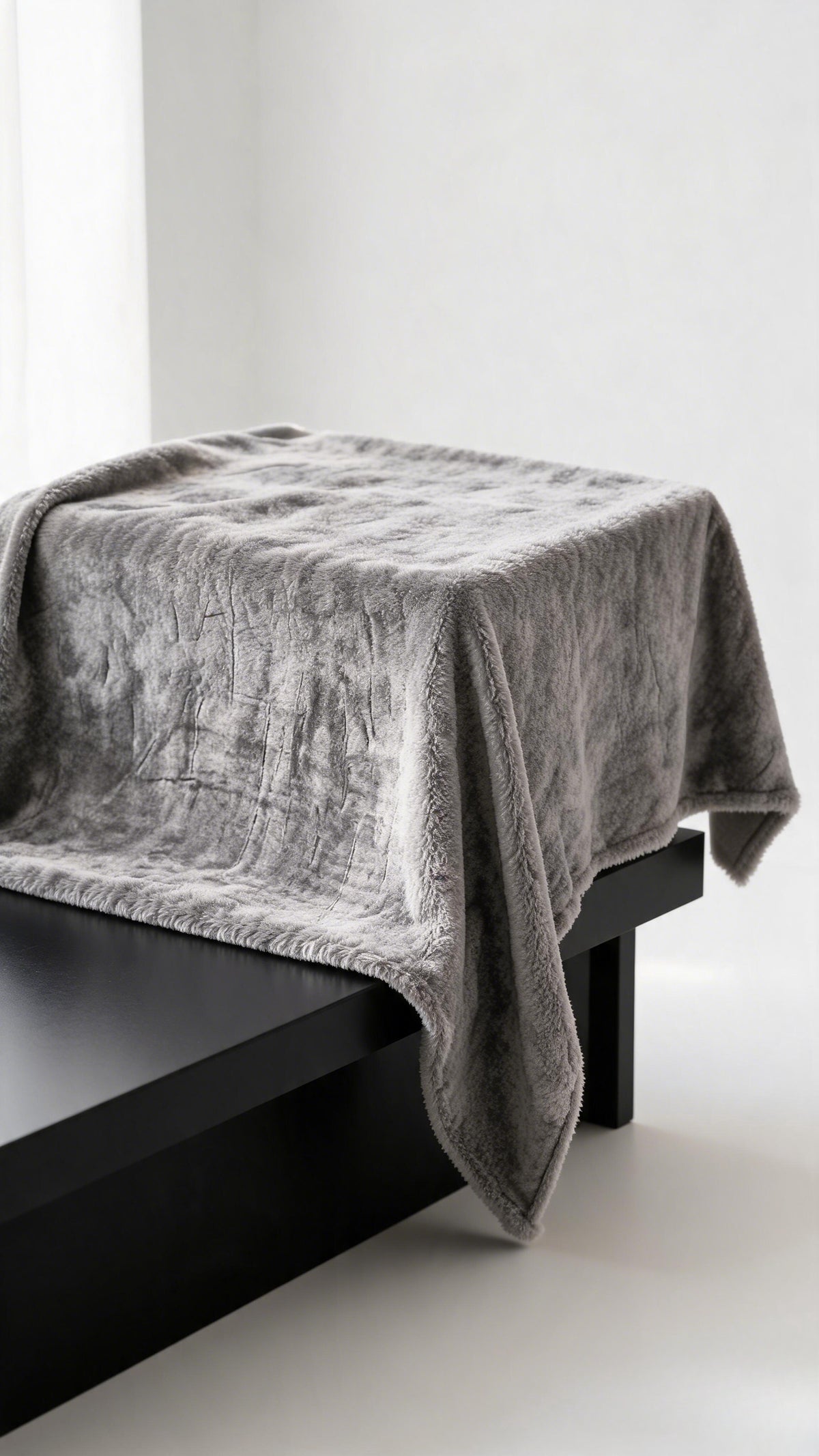 SHADOWN Long-Pile-Look Upholstery Fabric Langsum Fabric