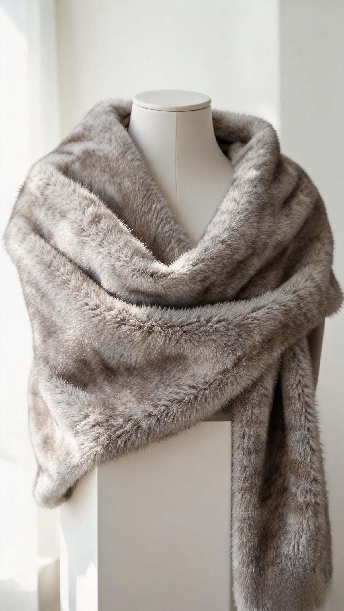 MINK Furry-Texture Upholstery Fabric Langsum Fabric