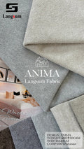 ANIMA Velvet Fabric Knitted Fabric Jacquard-400gsm, 56" Wide, 12 Colors