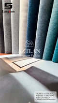 AZTLAN Velvet Fabric Knitted Fabric Jacquard-340gsm, 56" Wide, 20 Colors