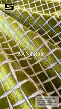 BANGOR Jacquard Polyester Upholstery Fabric – 480GSM, 56" Wide, 15 Colors