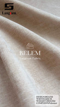 BELEM Chenille Fabric Woven Jacquard Fabric – 250gsm, 56" Wide, 29 Colors