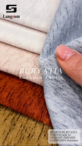 BURYATIA Chenille Fabric Woven Jacquard Fabric – 540gsm, 56" Wide, 14 Colors