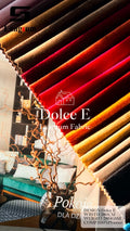 DOLCE E Velvet Fabric Knitted Fabric Jacquard-280gsm, 110" Wide, 49 Colors