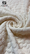 KEYNES Circle knitted Jaquard Textured Polyester Upholstery Fabric – 700GSM, 56" Wide, 8 Colors