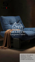 MELBECK Slub-Textured Polyester Upholstery Fabric – 350gsm, 56" Wide, 20 Colors