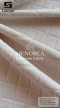 MENORCA Circle knitted Jaquard Textured Polyester Upholstery Fabric – 480GSM, 56" Wide, 12 Colors
