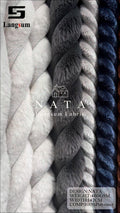 NATA Plush Fabric Polyester Upholstery Fabric – 460gsm, 56" Wide, 6 Colors