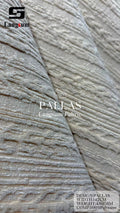 PALLAS Circle knitted Jaquard Textured Polyester Upholstery Fabric – 430GSM, 56" Wide, 8 Colors