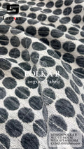 POLKA Chenille Fabric Woven Jacquard Fabric – 600gsm, 56" Wide, 11 Colors