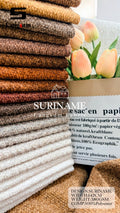 SURINAME Bouclé Fabric Knitted Fabric Jacquard – 380gsm, 56" Wide, 31 Colors