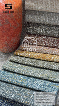 TIMO Multi-Tone Textured Polyester Upholstery Fabric – 400gsm, 56" Wide