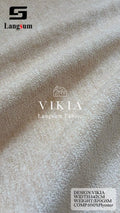 VIKIA Chenille Fabric Woven Jacquard Fabric – 370gsm, 56" Wide, 16 Colors