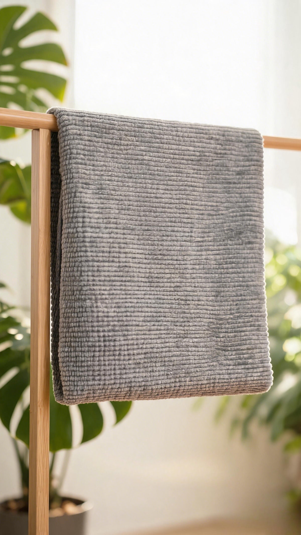 STELLIA Ribbed-Texture Upholstery Fabric Langsum Fabric