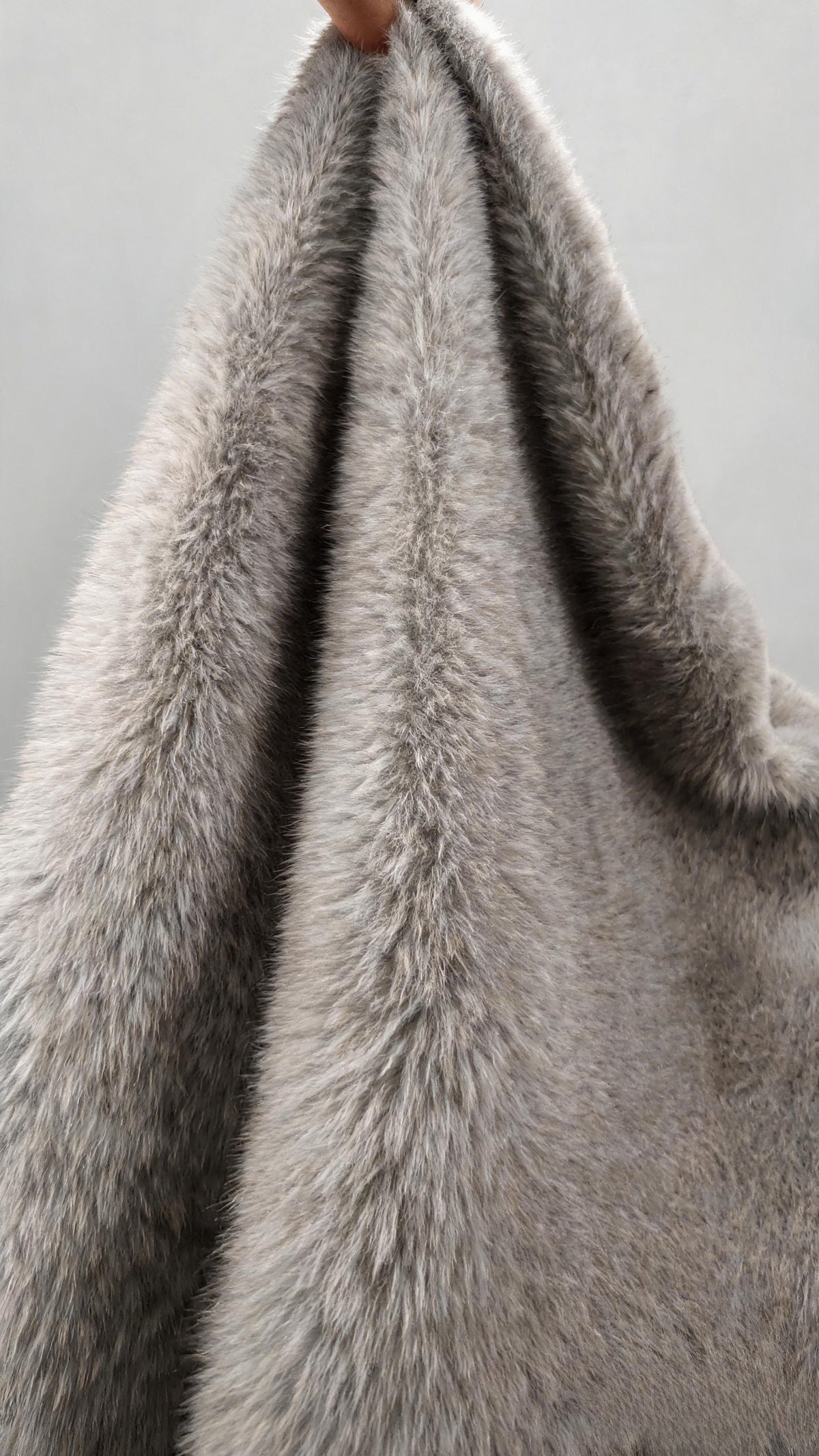 MINK Furry-Texture Upholstery Fabric Langsum Fabric
