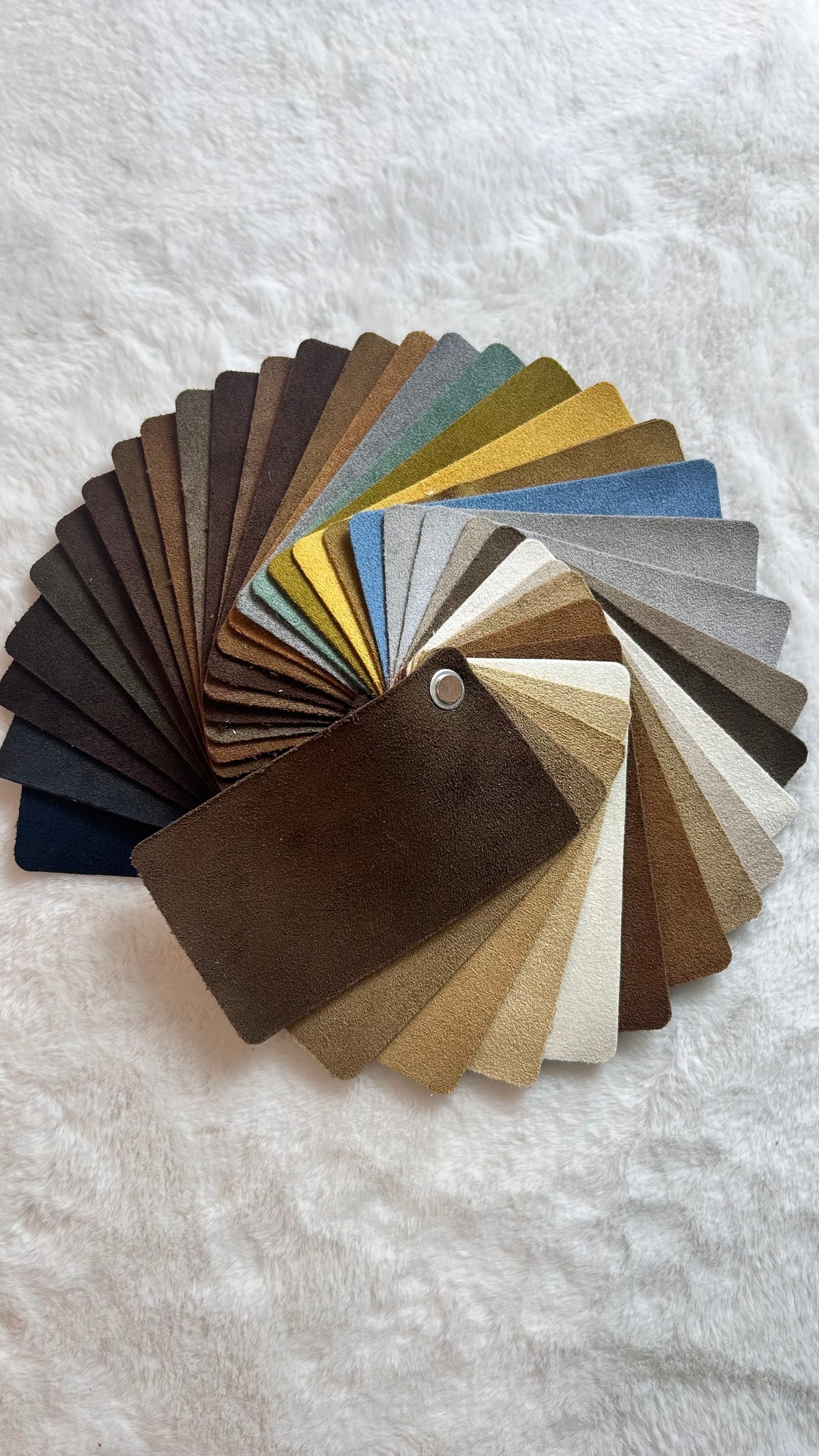 ALFA M Suede-Look Upholstery Fabric Langsum Fabric