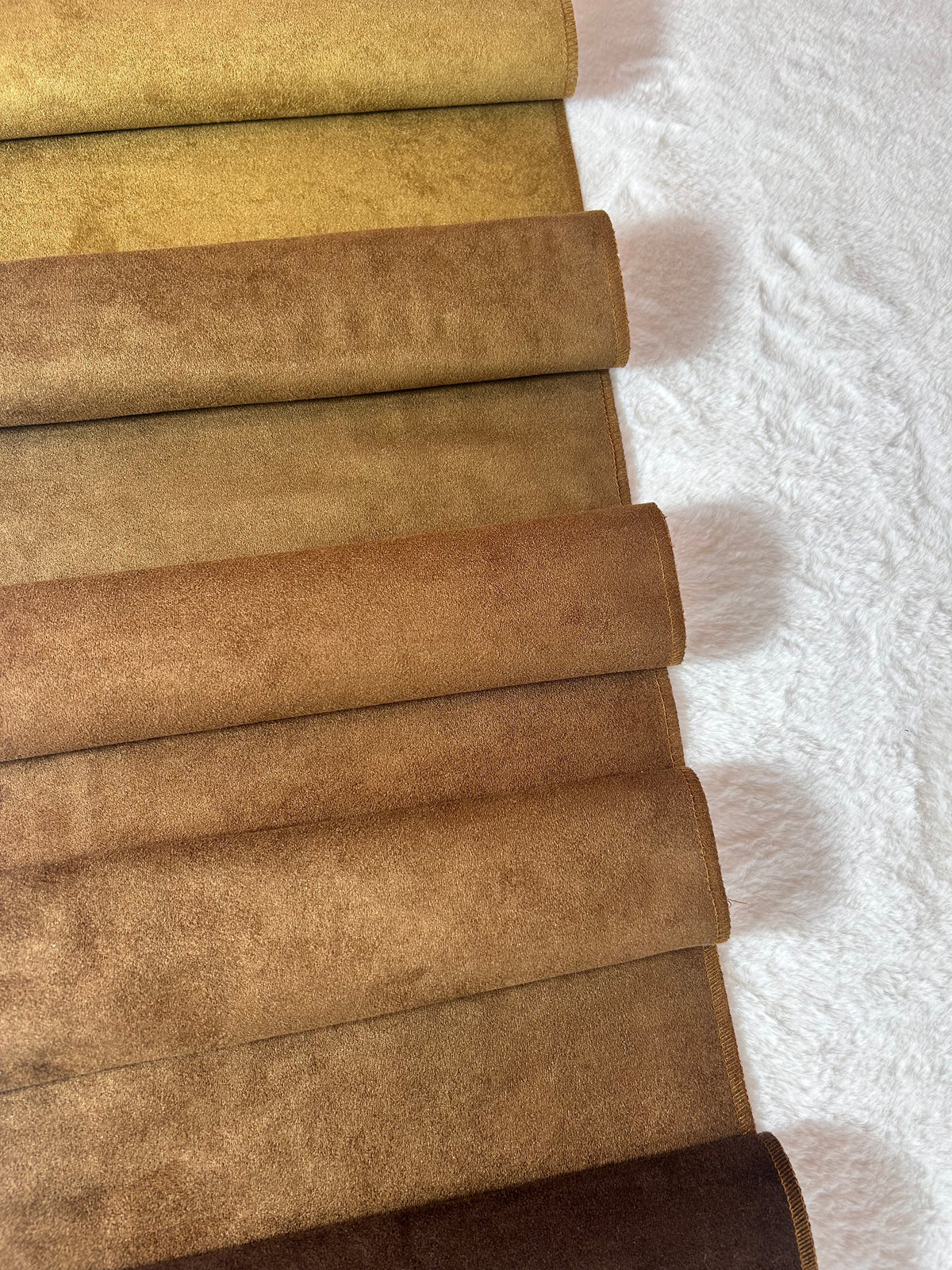 ALFA M Suede-Look Upholstery Fabric Langsum Fabric