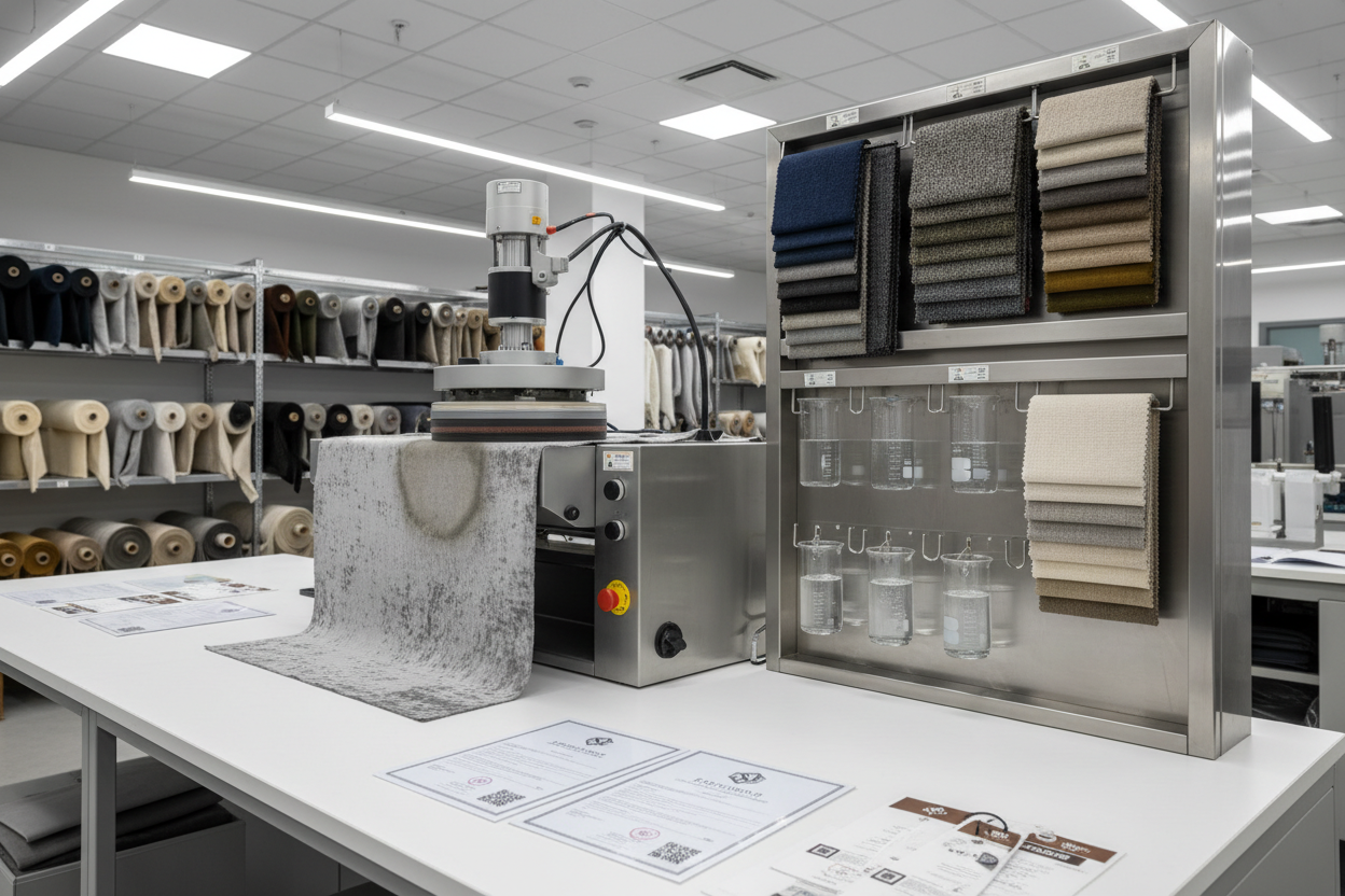 Quality Assurance – Fabric Testing & Certification